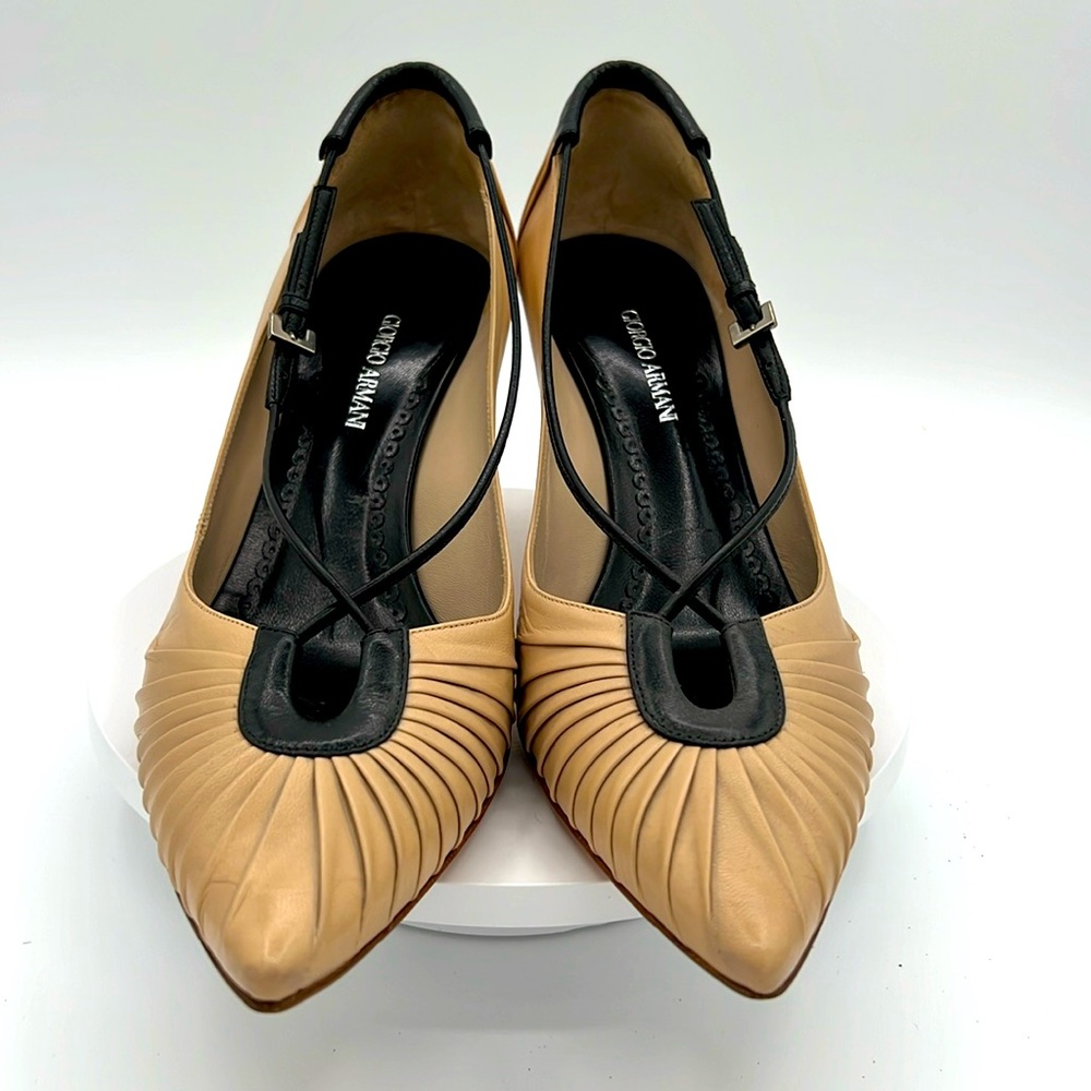 Giorgio Armani brand new leather shoes